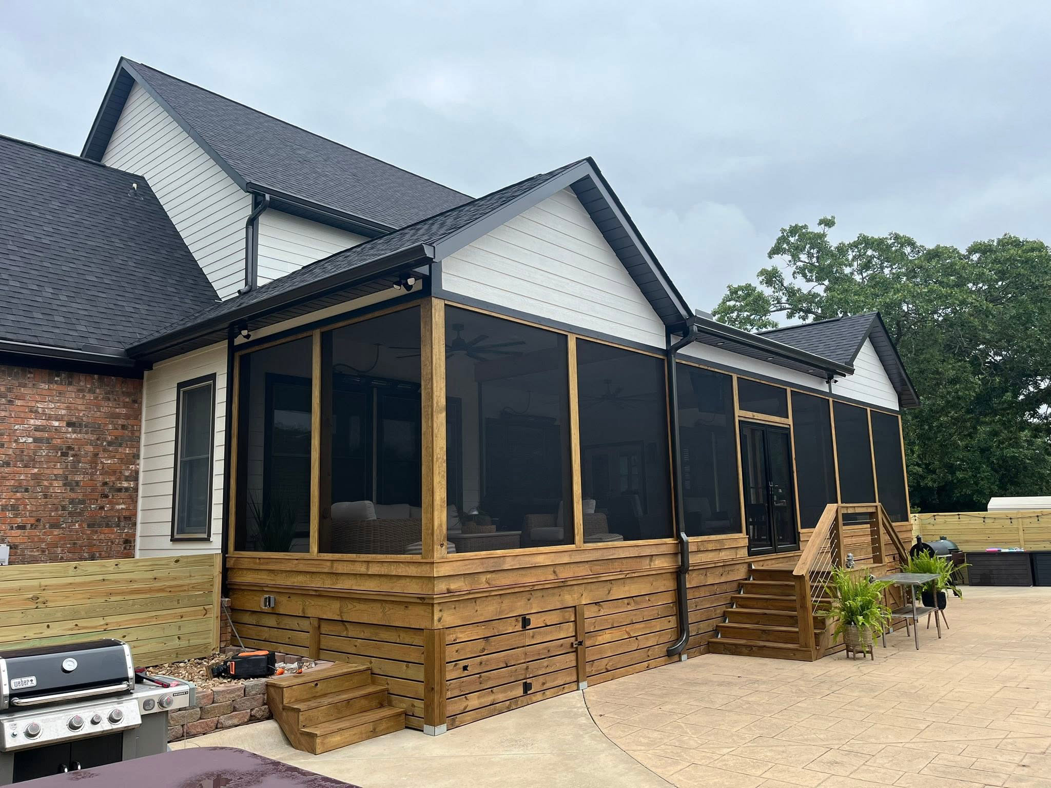 Deck and porch project by Mayfield Construction, Heber Springs AR